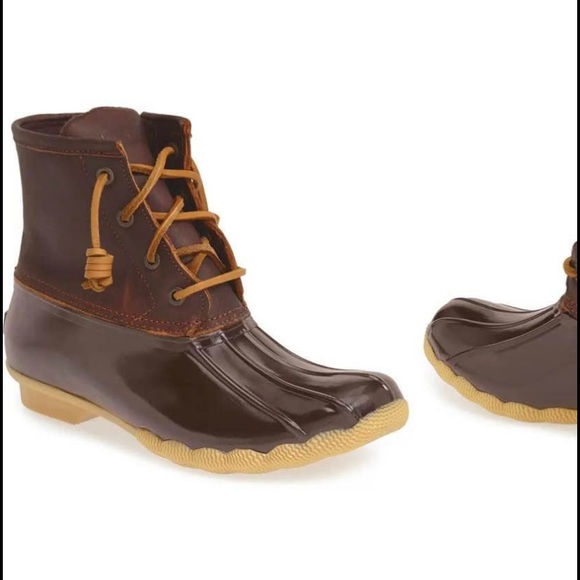 sperry duck boots womens